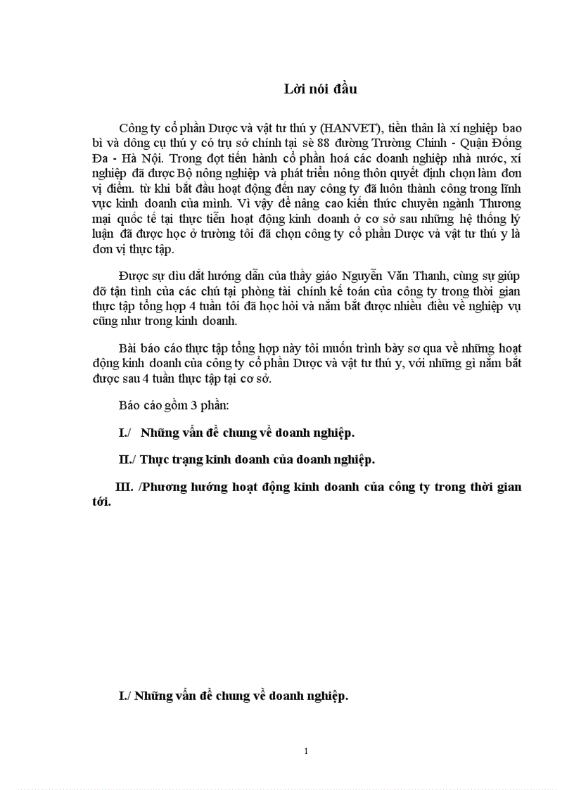 image for page Hoạt động kinh doanh của công ty cổ phần Dược và vật tư thú y