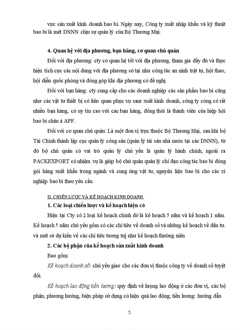 image for page Báo cáo thực tập tổng hợp Công ty PACKEXPORT