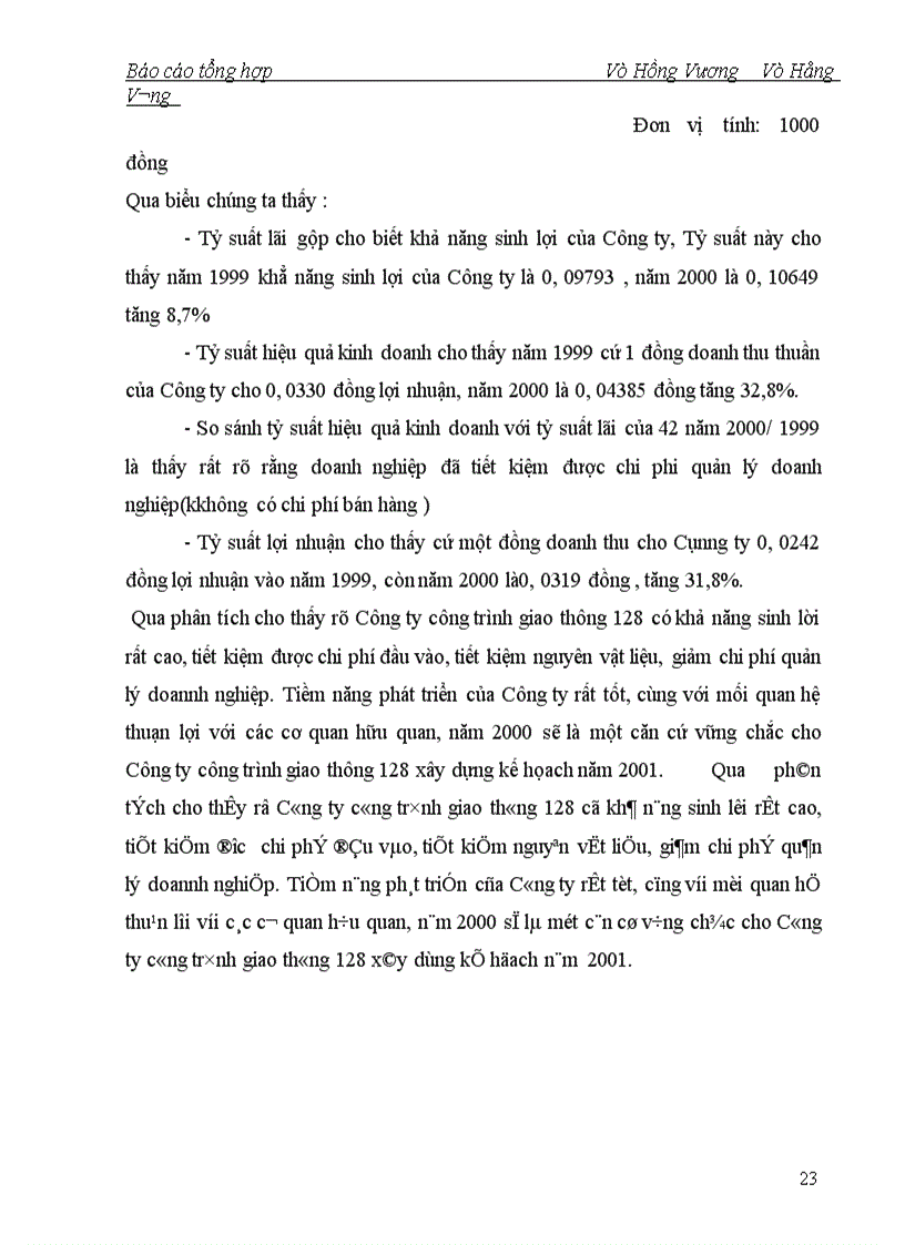 image for page Báo cáo thực tập tổng hợp công ty công trình giao thông 128
