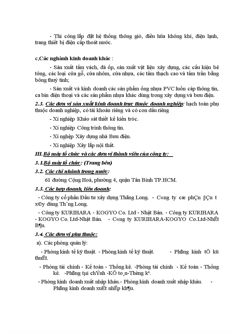 image for page Báo cáo thực tập tốt nghiệp tại công ty xây dựng bưu điện