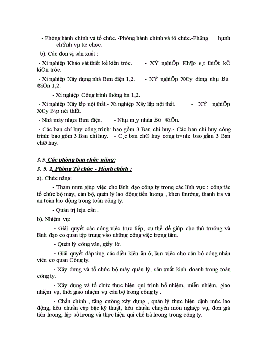 image for page Báo cáo thực tập tốt nghiệp tại công ty xây dựng bưu điện