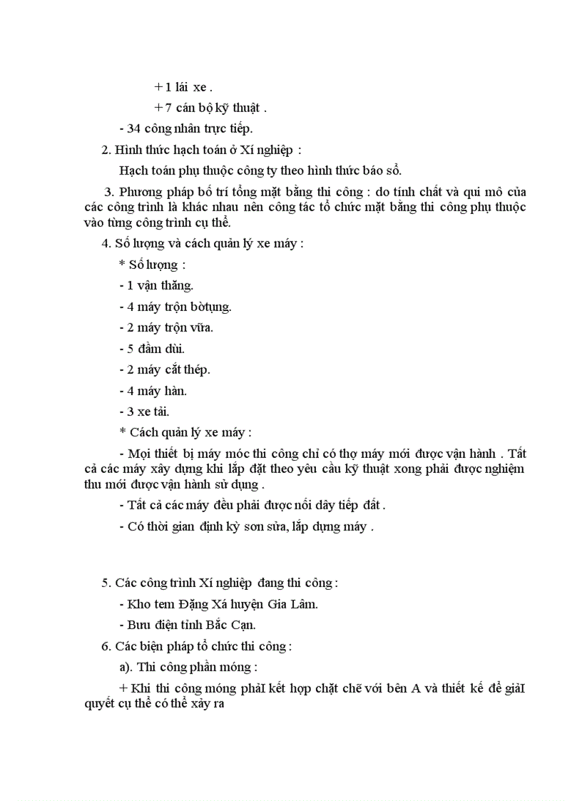 image for page Báo cáo thực tập tốt nghiệp tại công ty xây dựng bưu điện