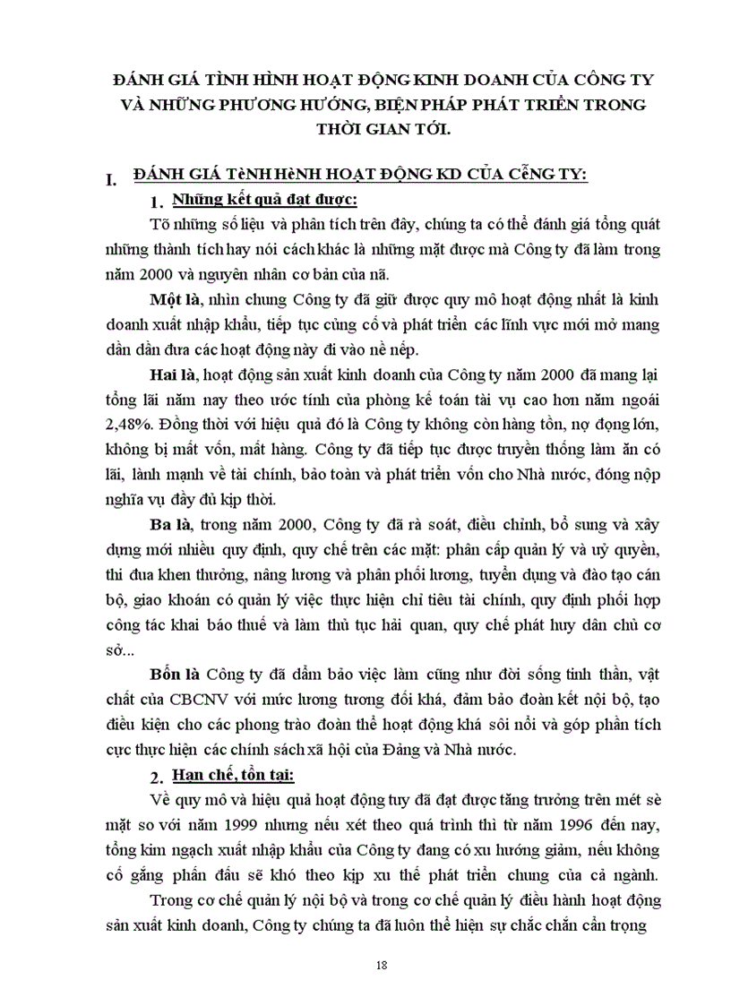 image for page Báo cáo tổng hợp tại Công ty xuất nhập khẩu tổng hợp I