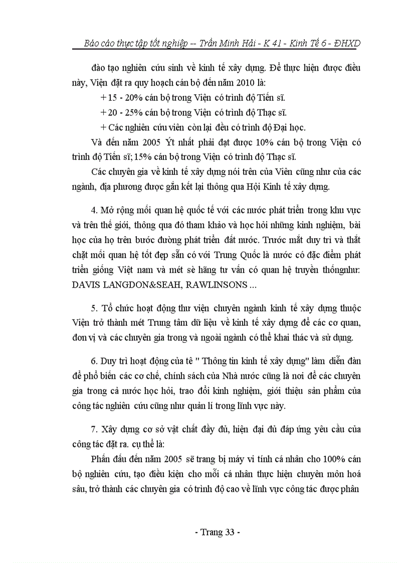 image for page Báo cáo tổng hợp tại bộ xây dựng và viện kinh tế xây dựng