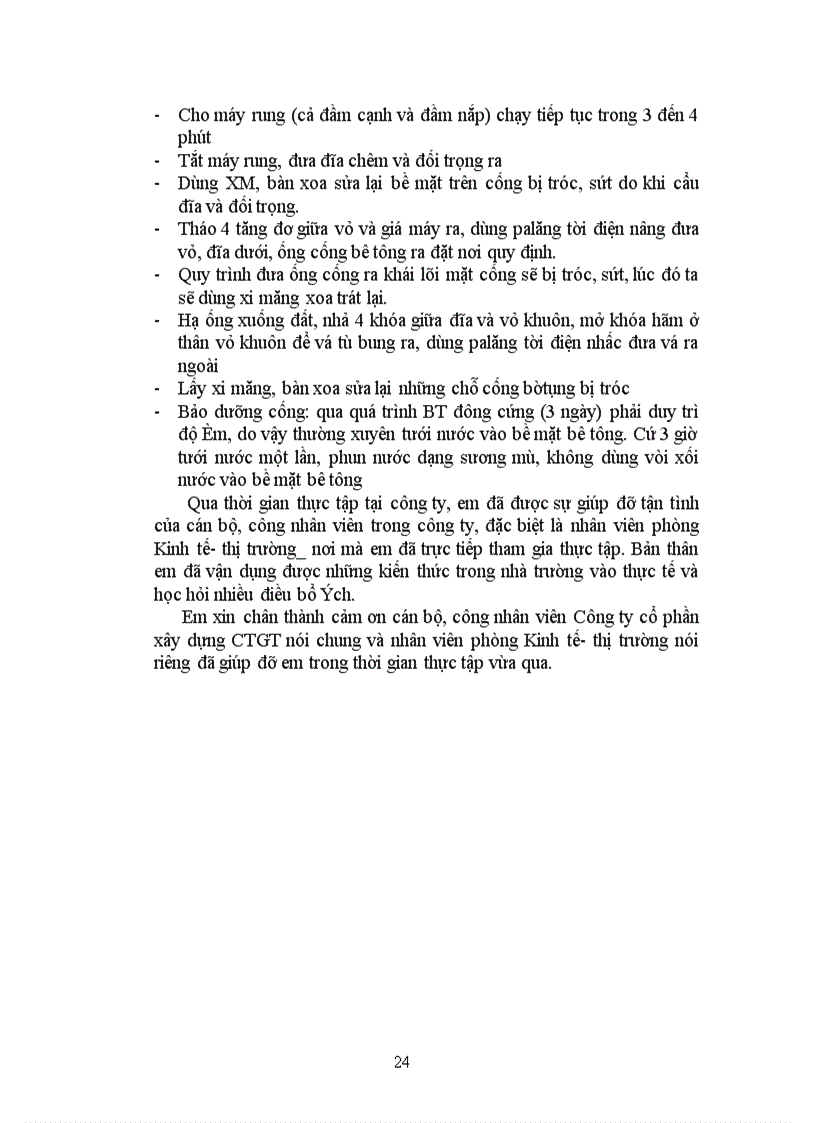 image for page Báo cáo tổng hợp tại Công ty cổ phần xây dựng công trình giao thông 118