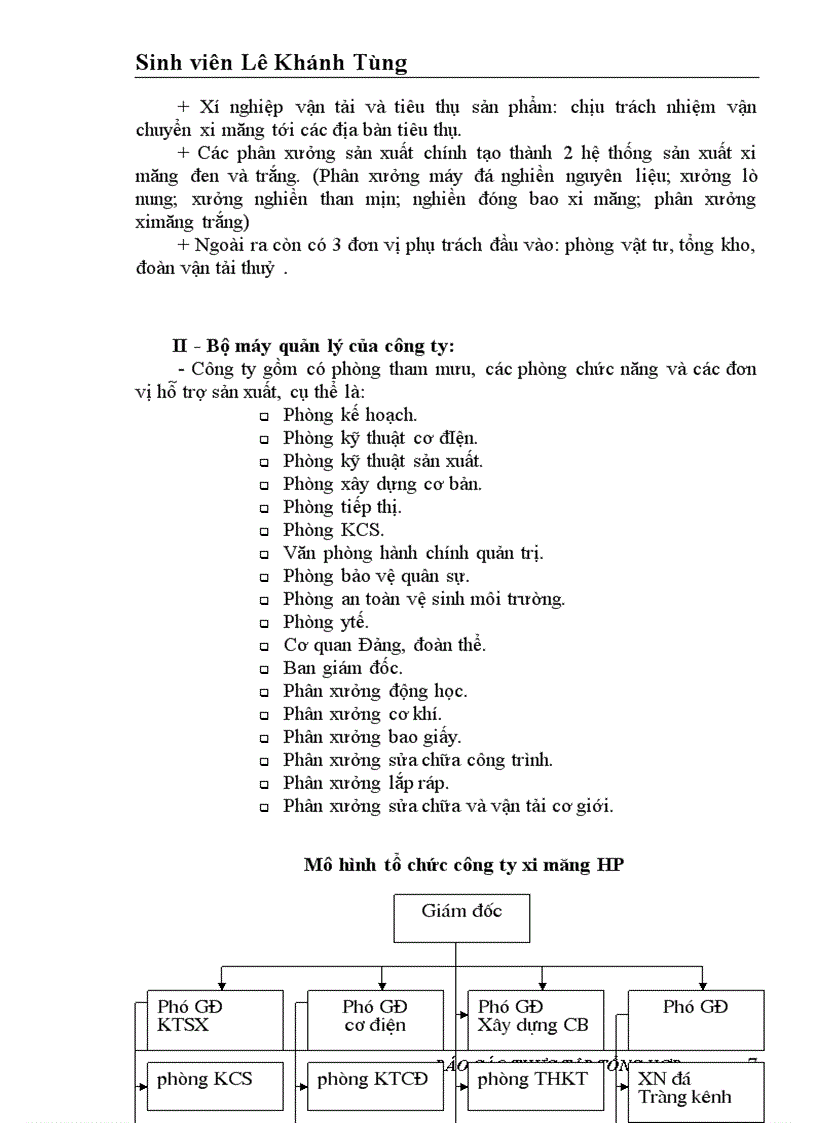 image for page Báo cáo tổng hợp tại Tổng công ty xi măng Việt Nam