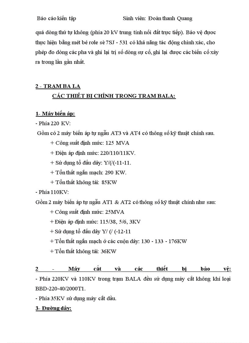 image for page Báo cáo thực tập tại Nhà máy nhiệt điện Uông Bí