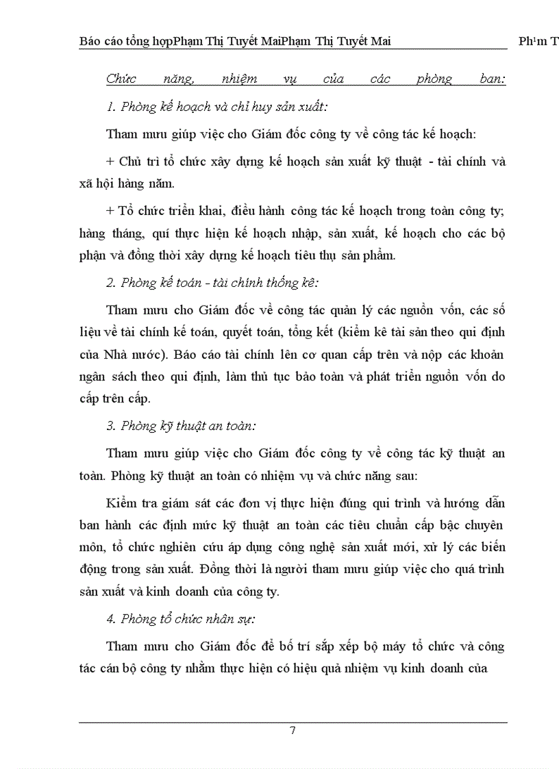 image for page Báo cáo thực tập tại công ty hoá chất mỏ