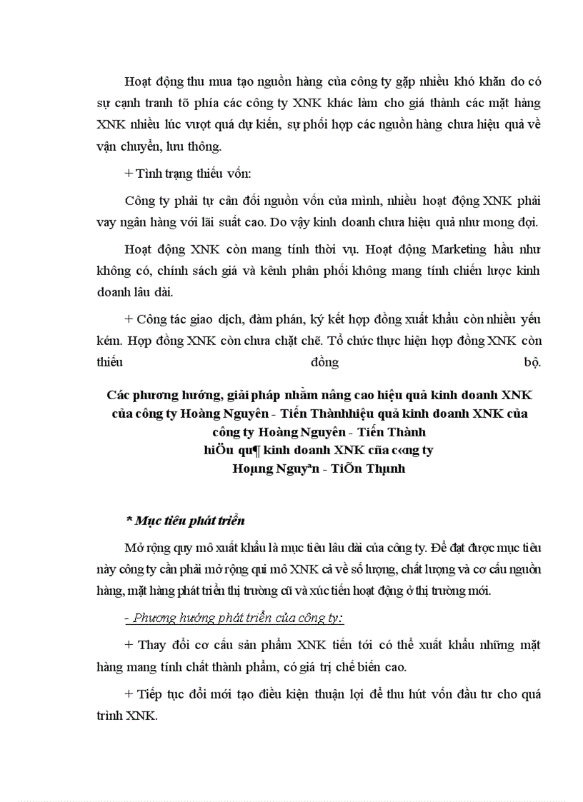 image for page Báo cáo thực tập tại công ty Hoàng Nguyên - Tiến Thành