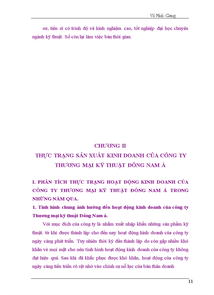 image for page Báo cáo thực tập tại Công ty Thương maị kỹ thuật Đông Nam Á