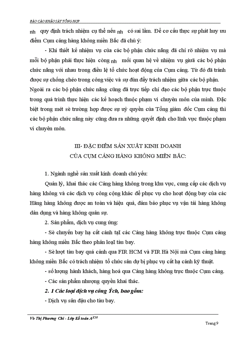 image for page Báo cáo thực tập tại Hàng không Dân dụng Việt Nam