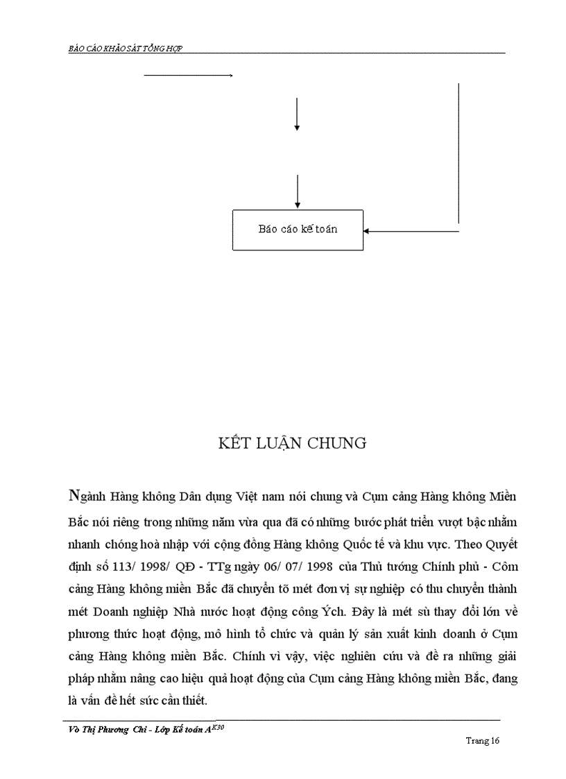 image for page Báo cáo thực tập tại Hàng không Dân dụng Việt Nam