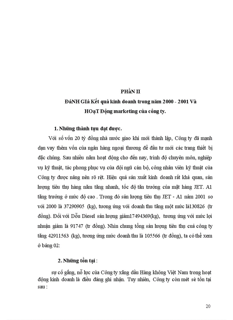 image for page Báo cáo thực tập tại Công ty Xăng Dầu Hàng Không Việt Nam