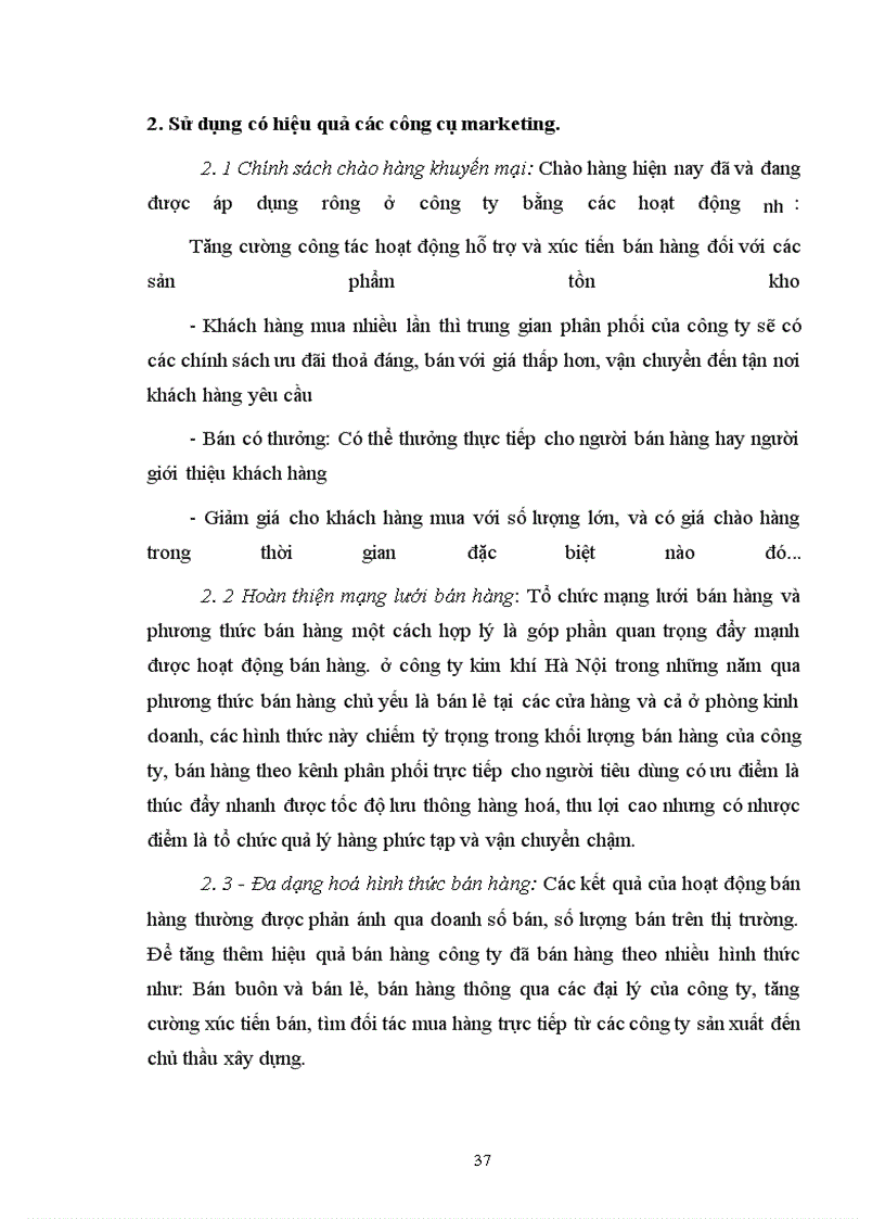 image for page Báo cáo thực tập tại công ty kim khí Hà