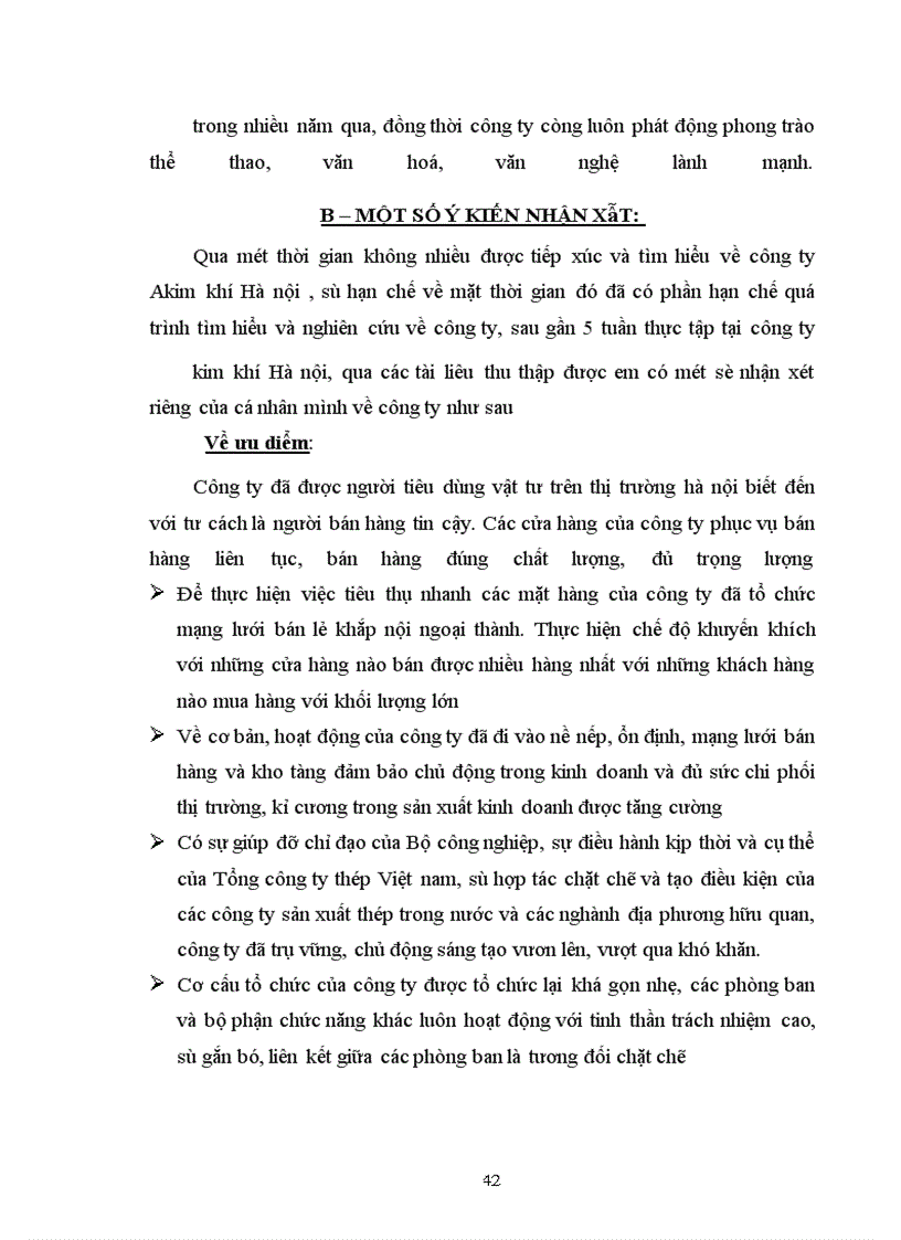 image for page Báo cáo thực tập tại công ty kim khí Hà