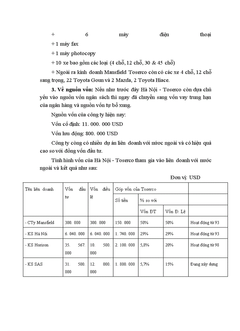 image for page Báo cáo tổng hợp Quá trình hình thành và phát triển công ty du lịch dịch vụ Hà Nội