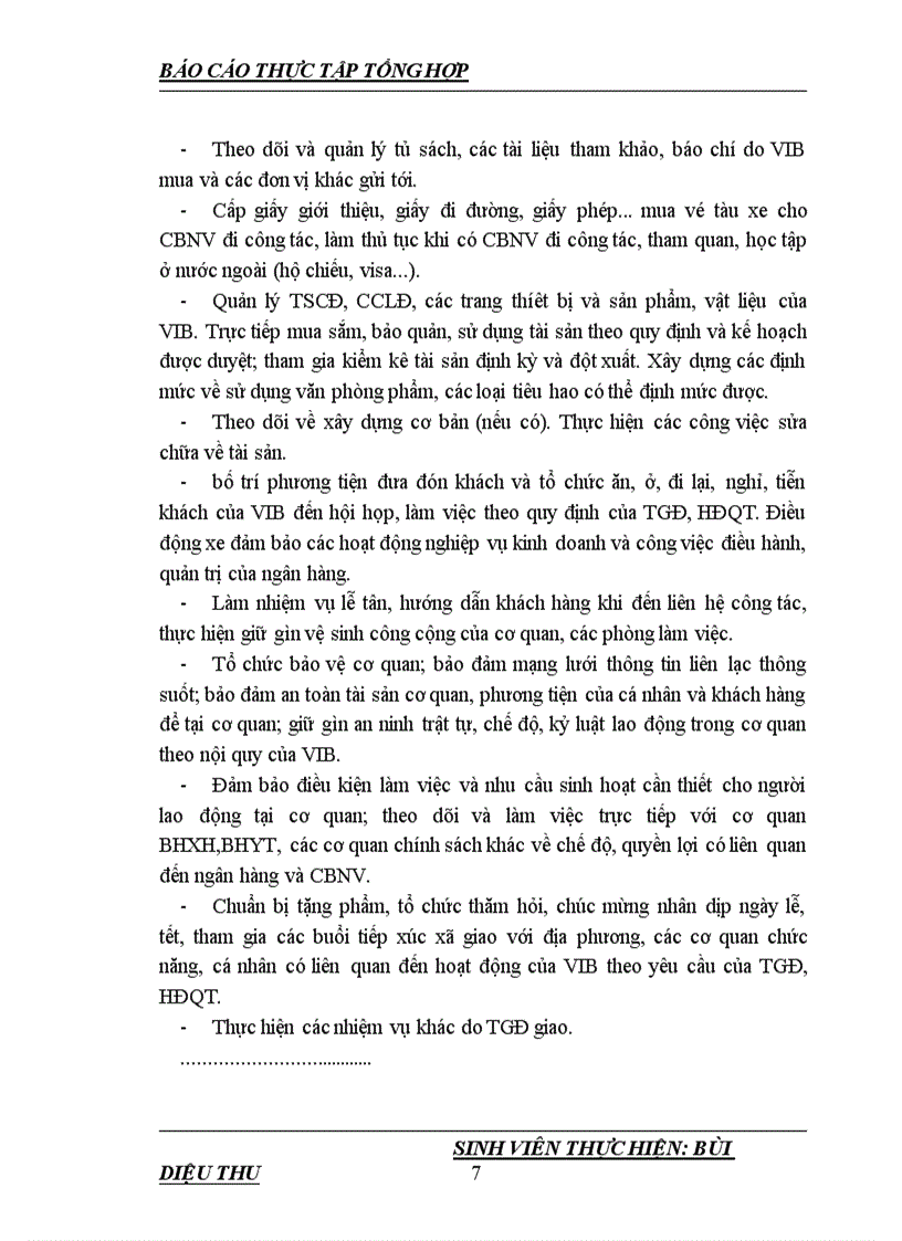 image for page Báo cáo Ngân hàng thương mại cổ phần quốc tế Việt Nam (VIB)