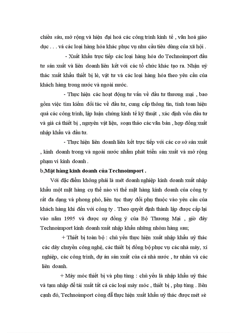 image for page Công ty xuất nhập khẩu thiết bị toàn bộ và kỹ thuật(Technoimport )