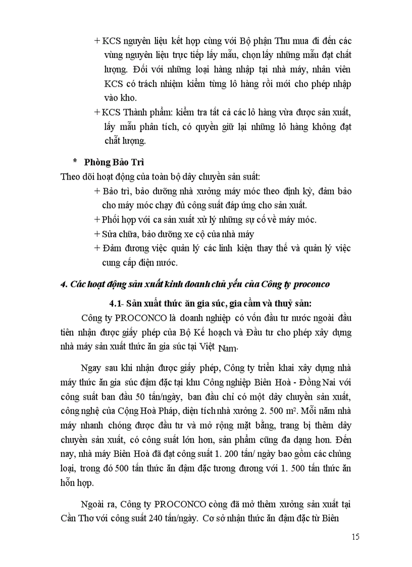 image for page Công ty PROCONCO