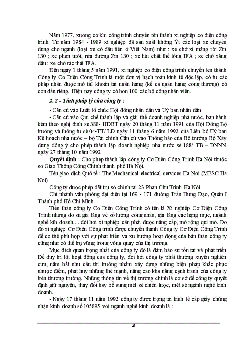 image for page Công ty cơ điện công trình MESC