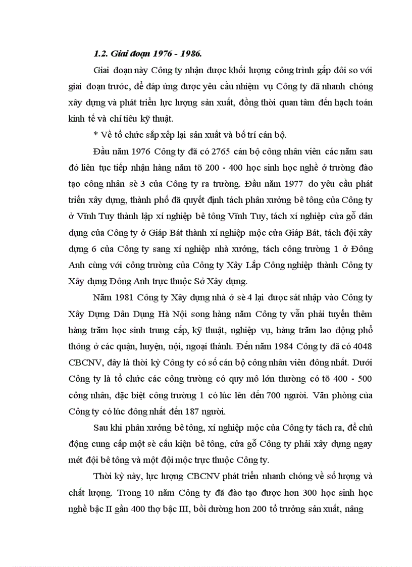 image for page Báo cáo tổng hợp Công ty Xây Dựng Dân Dụng Hà Nội