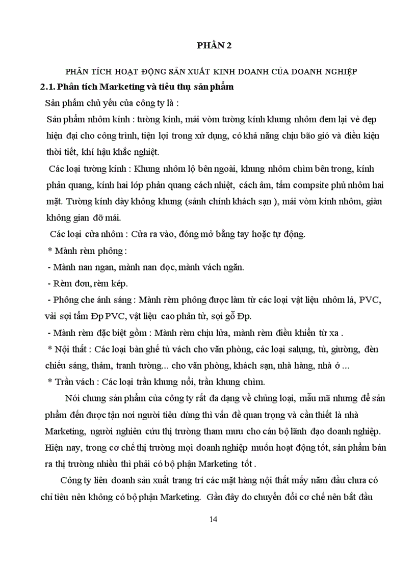 image for page Một số ý kiến nhằm nâng cao hiệu quả sản xuất kinh doanh hàng nội thất