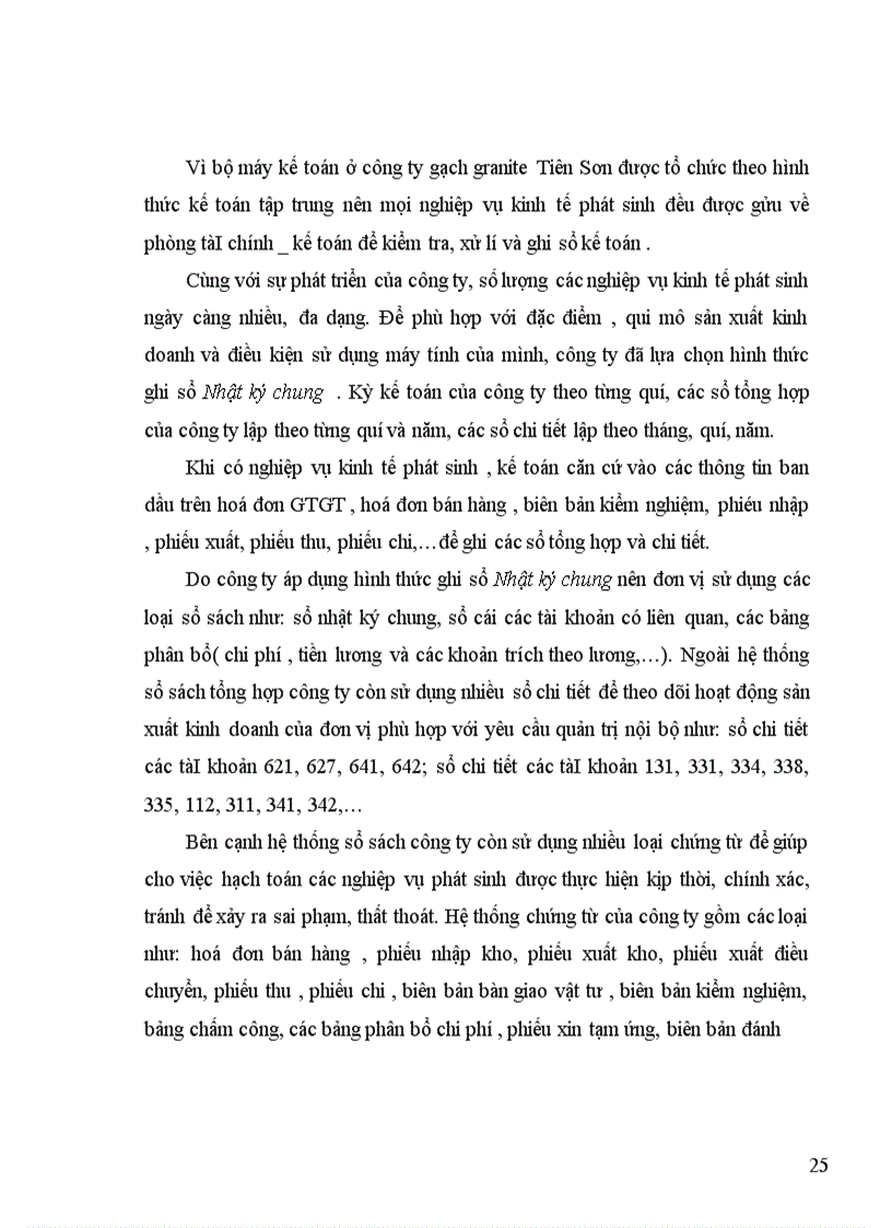 image for page Báo cáo tổng hợp về Công ty gạch granite Tiên Sơn