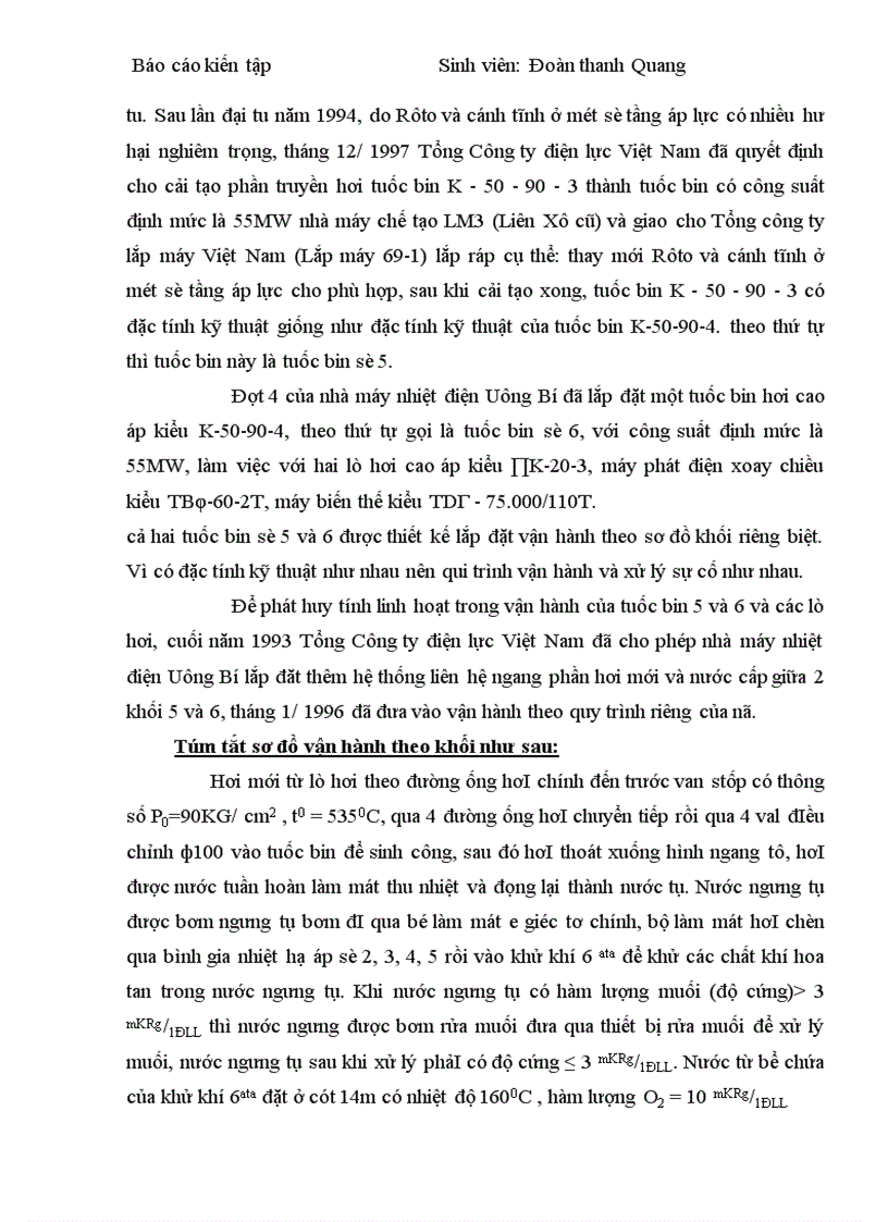 image for page Báo cáo tổng hợp về máy nhiệt điện uông bí