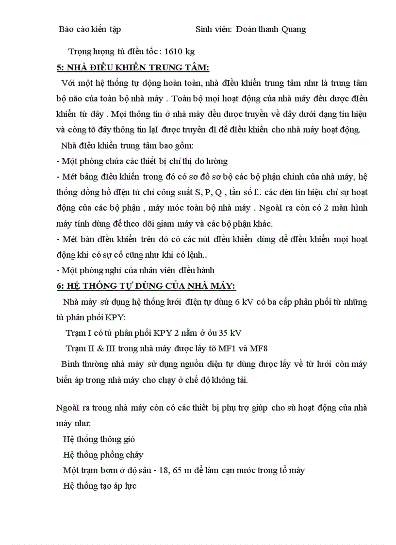 image for page Báo cáo tổng hợp về máy nhiệt điện uông bí