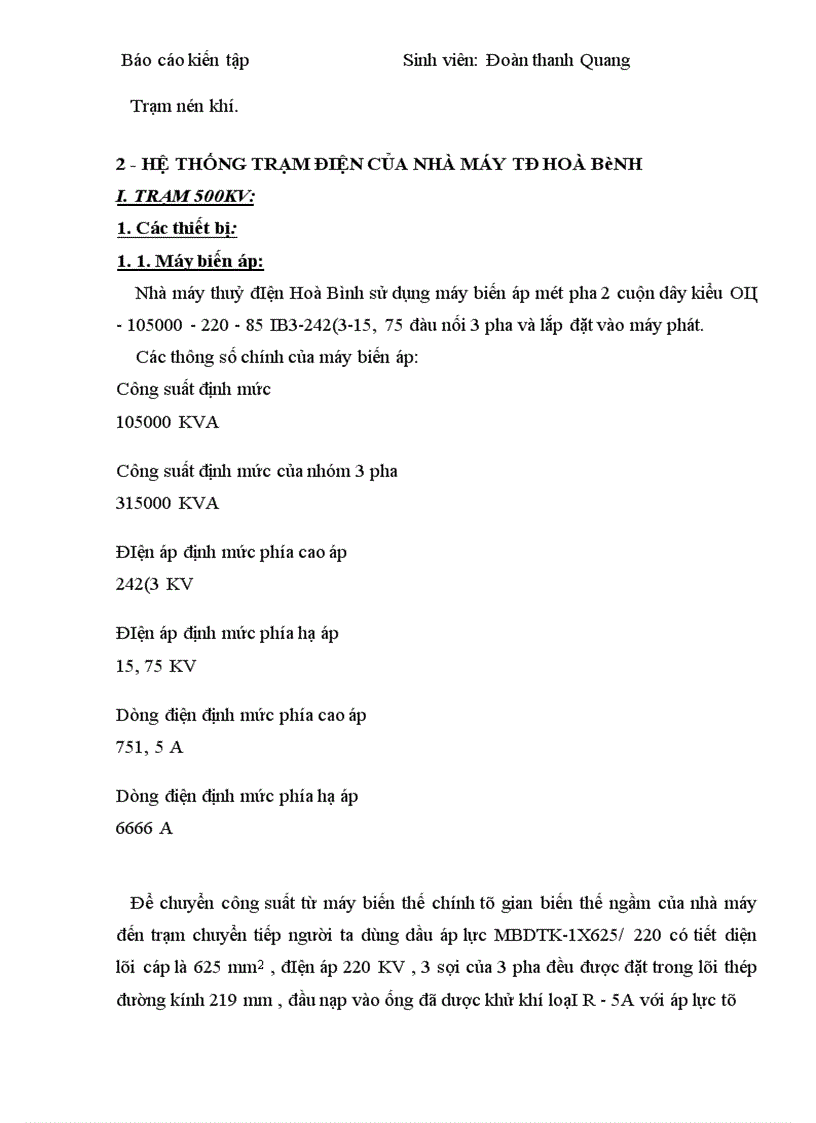 image for page Báo cáo tổng hợp về máy nhiệt điện uông bí