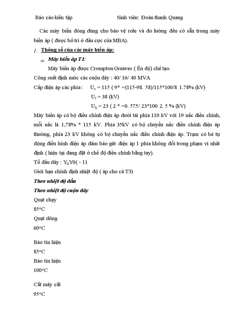 image for page Báo cáo tổng hợp về máy nhiệt điện uông bí