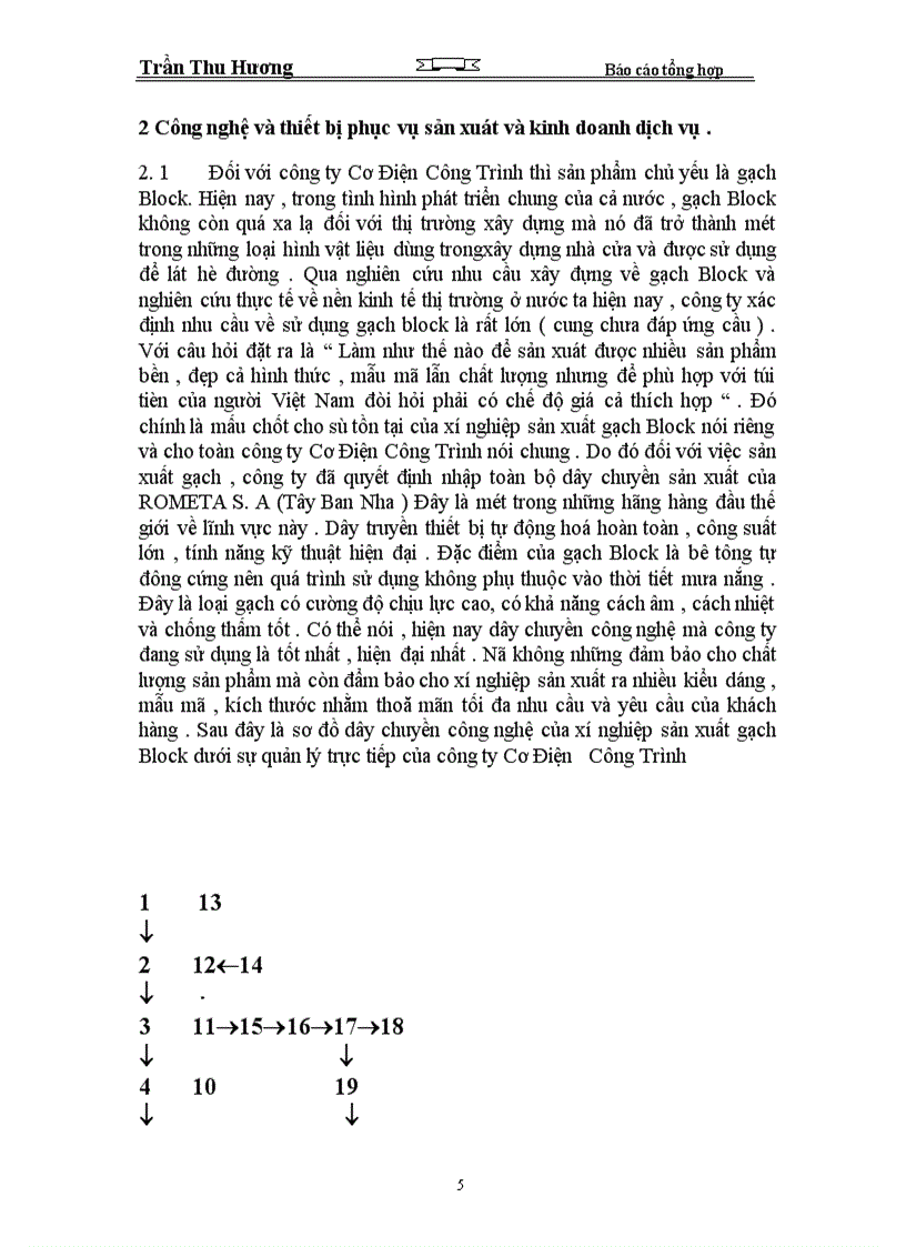 image for page Báo cáo tổng hợp Công ty cơ điện công trình