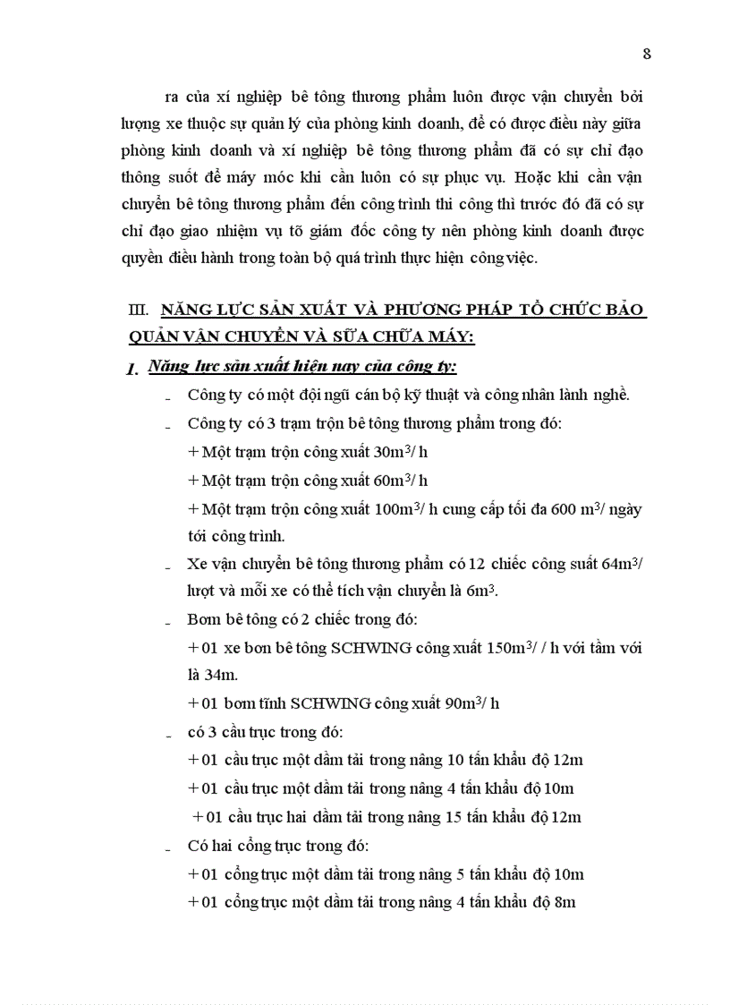 image for page Báo cáo thực tập tại Công ty Bê Tông và Xây Dựng Vĩnh Tuy.