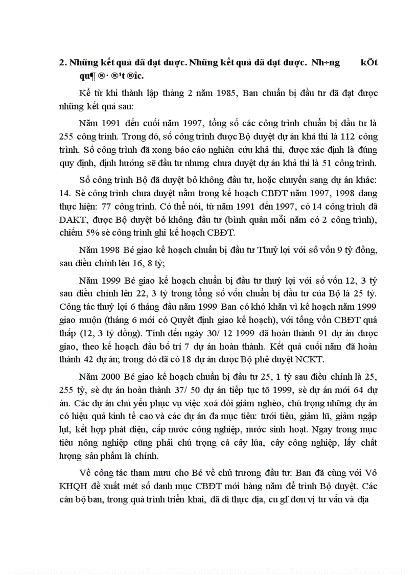 image for page Hoạt động của Ban chuẩn bị đầu tư