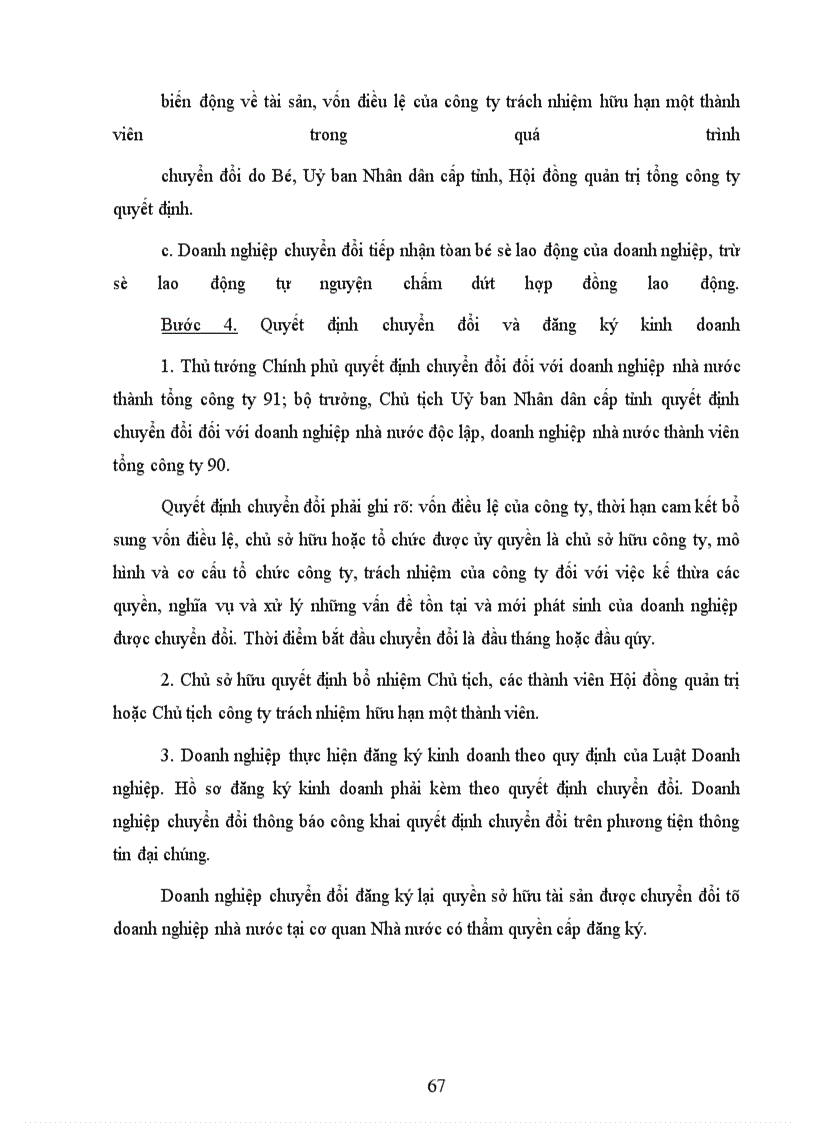 image for page Một số giải pháp nhằm chuyển đổi DNNN thành công ty TNHH một thành viên