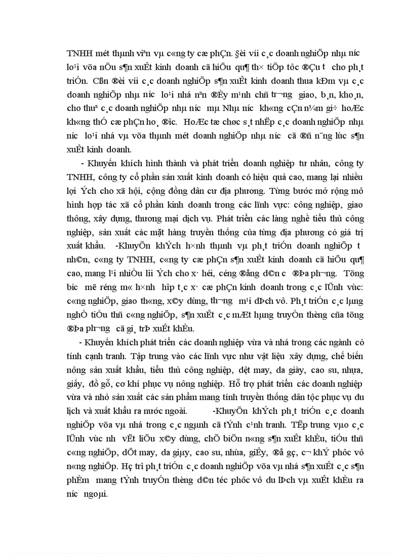 image for page Một số ý kiến về thực trạng và giải pháp phát triển các doanh nghiệp vừa và nhỏ ở việt nam trong thời kỳ công nghiệp hoá- hiện đại hoá đất nước
