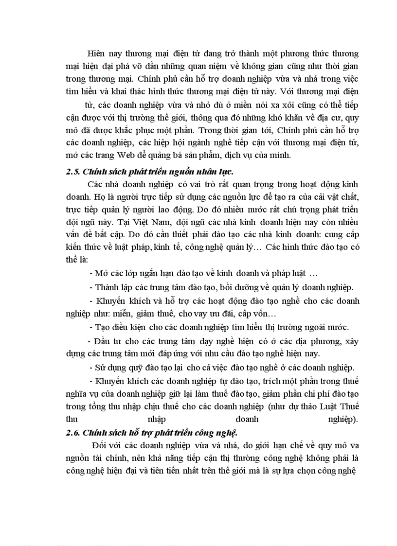 image for page Một số ý kiến về thực trạng và giải pháp phát triển các doanh nghiệp vừa và nhỏ ở việt nam trong thời kỳ công nghiệp hoá- hiện đại hoá đất nước