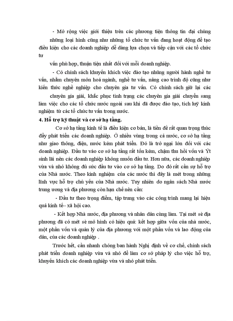 image for page Một số ý kiến về thực trạng và giải pháp phát triển các doanh nghiệp vừa và nhỏ ở việt nam trong thời kỳ công nghiệp hoá- hiện đại hoá đất nước