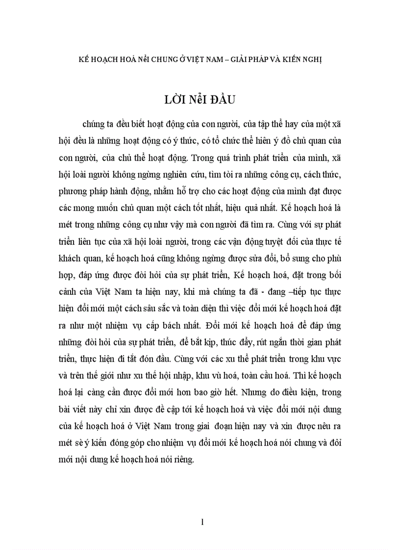 image for page Báo cáo tổng hợp về kế hoạch hoá kinh tế vĩ mô