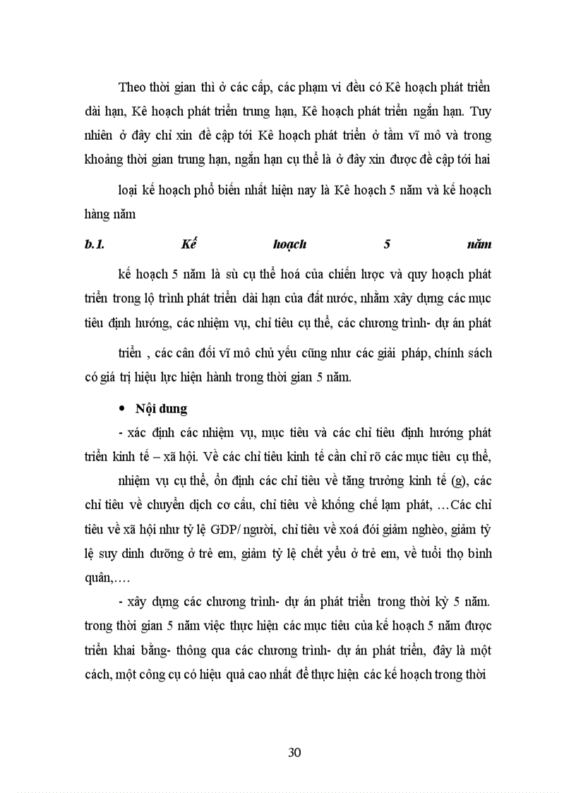 image for page Báo cáo tổng hợp về kế hoạch hoá kinh tế vĩ mô