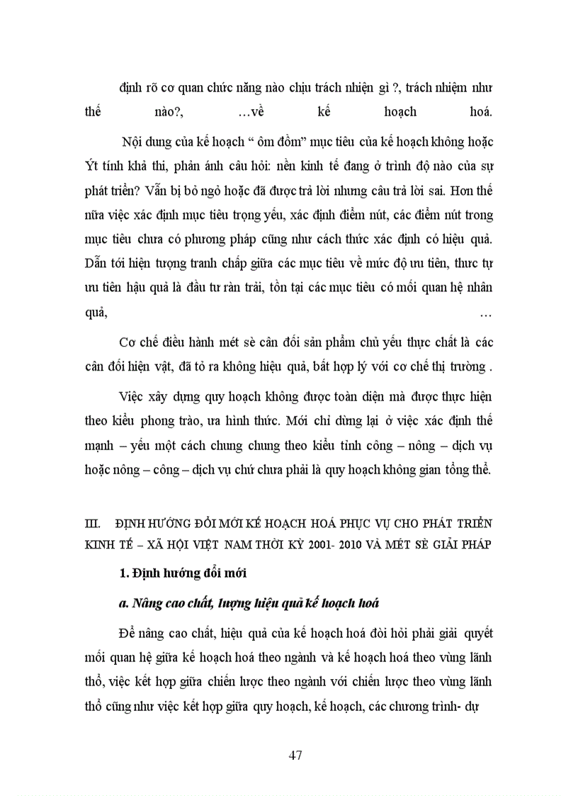 image for page Báo cáo tổng hợp về kế hoạch hoá kinh tế vĩ mô