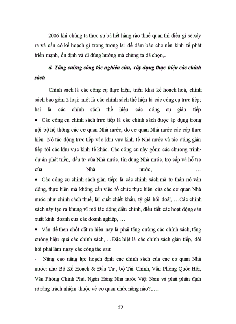 image for page Báo cáo tổng hợp về kế hoạch hoá kinh tế vĩ mô