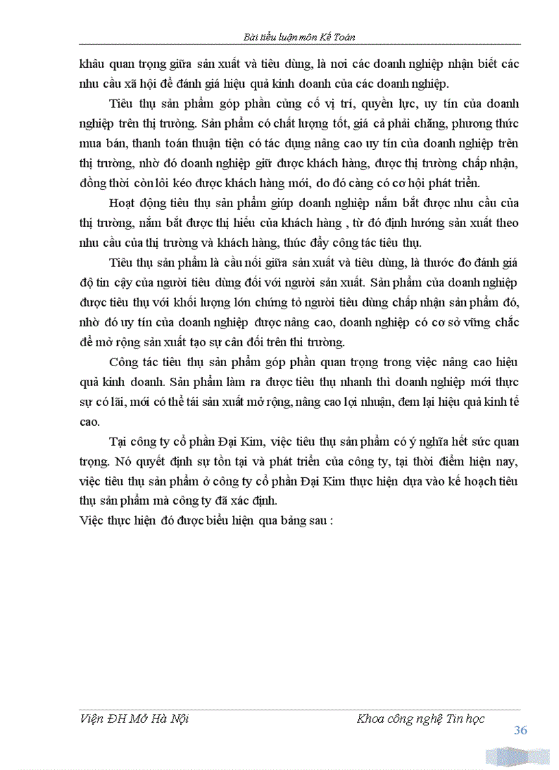 image for page Mô tả hoạt động kế toán của một công ty có thực ở Việt Nam