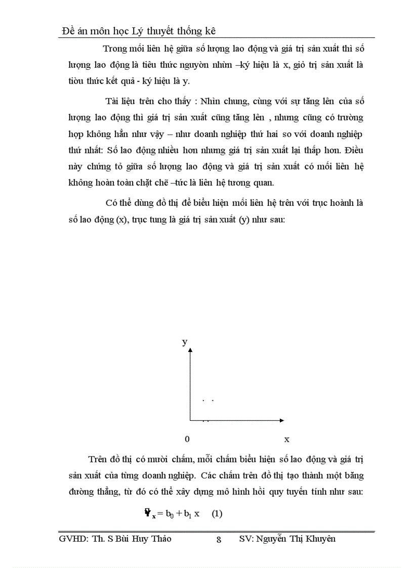 image for page Đề án môn học Lý thuyết thống kê