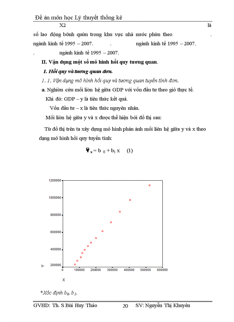 image for page Đề án môn học Lý thuyết thống kê