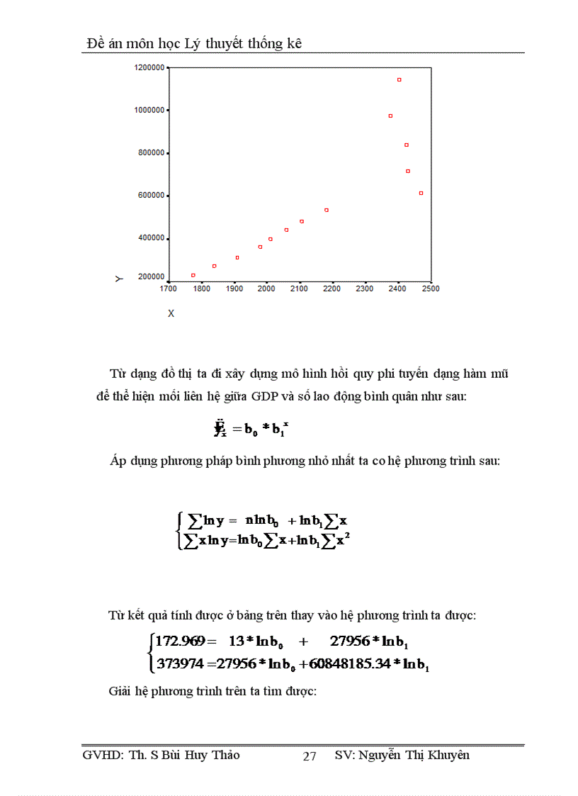 image for page Đề án môn học Lý thuyết thống kê