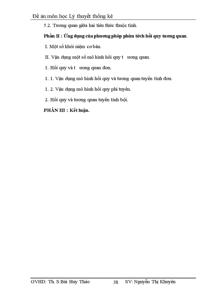 image for page Đề án môn học Lý thuyết thống kê