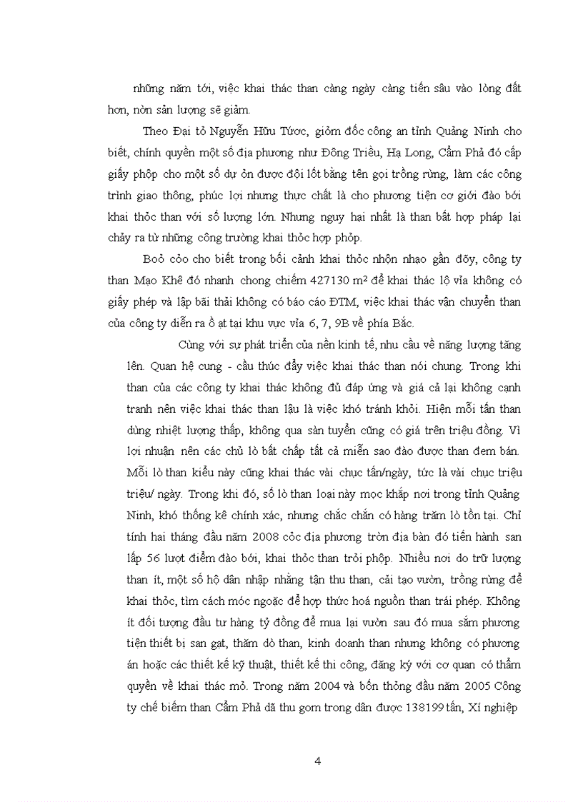 image for page Báo cáo thực tập về than ở Quảng Ninh