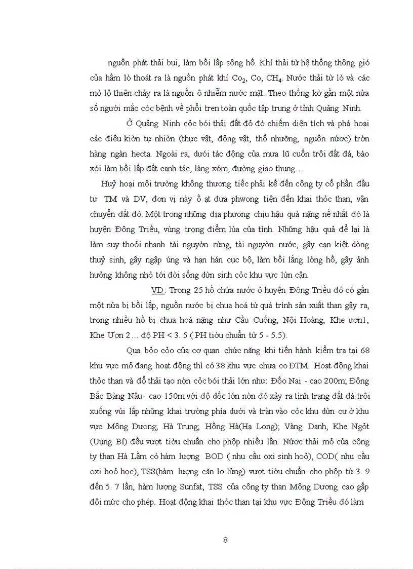 image for page Báo cáo thực tập về than ở Quảng Ninh