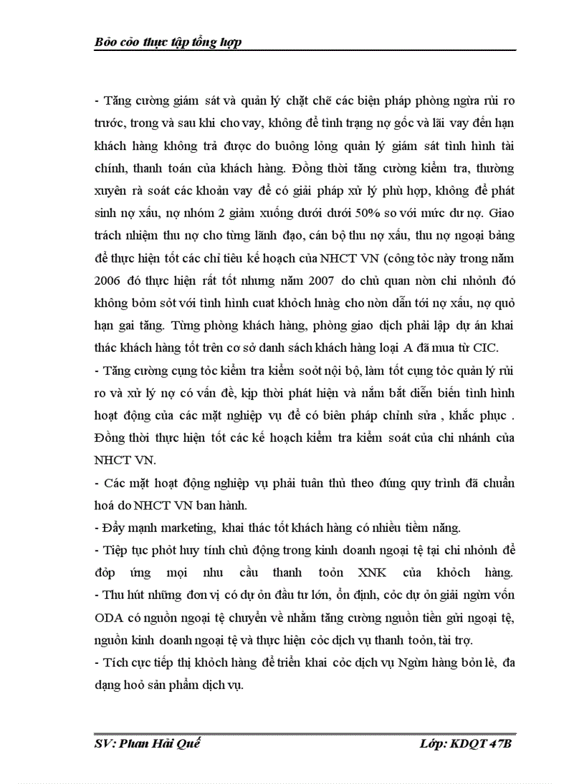 image for page Thực tập tổng hợp tại Ngân hàng công thương Việt Nam và chi nhánh Ba Đình